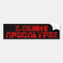 Search for zombie apocalypse bumper stickers Zombies