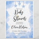 Search for shower blue flyers Watercolor