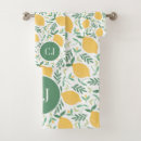 Search for yellow lemon bath towels Citrus