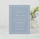 Search for dusty blue wedding save the dates Minimal