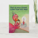Search for funny flamingo birthday cards Happy