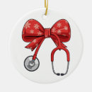 Search for stethoscope christmas tree decorations Xmas