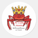 Search for funny crab stickers Animal