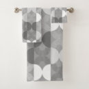 Search for modern geometric bath towels Retro