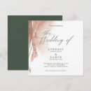 Search for green and orange wedding invitations Elegant
