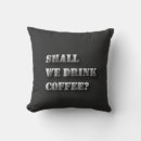 Search for coffee cushions Typography