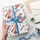 Search for fox wrapping paper Cute
