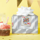 Search for playing card wrapping paper Poker