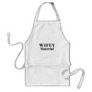Search for wifey aprons Funny