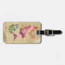Search for vintage map Watercolor