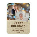 Search for happy holiday magnets Photo collage