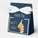 Search for dinosaur birthday favour boxes Thank you
