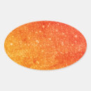 Search for orange glitter stickers Elegant