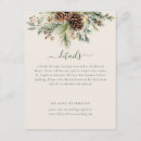 Search for christmas wedding enclosure cards Elegant