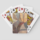 Search for leaf playing cards Abstract