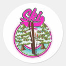 Search for vintage ski stickers Retro