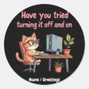 Search for funny geek stickers Computer