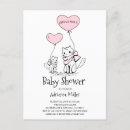 Search for kitten baby girl shower invitations Cat