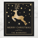 Search for gold foil wine labels Festive