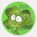 Search for three leaf clover stickers Luck