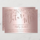 Search for future mr and mrs invitations Rose gold