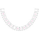 Search for girly bunting flags Chic