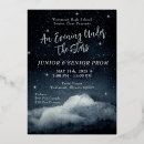 Search for under the stars invitations Watercolor