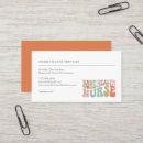 Search for nursing business cards Health