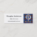 Search for scottish business cards Tartan