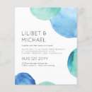Search for seaglass invitations Watercolor