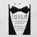 Search for black tie gala invitations Elegant