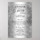 Search for program wedding posters Elegant