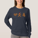 Search for gingerbread tshirts Heart