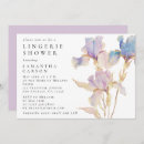 Search for iris invitations Watercolor
