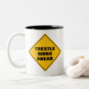 Search for hazard sign mugs Yellow