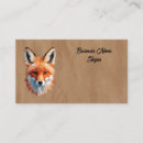 Search for fox business cards Animal
