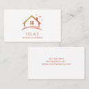 Search for cleaning services business cards Minimalist