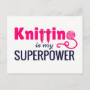 Search for knitting needles postcards Yarn