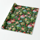 Search for elves wrapping paper Whimsical