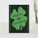 Search for shamrock christmas cards Shamrocks