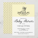 Search for yellow cat invitations Baby