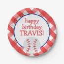 Search for baseball plates Red