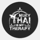 Search for thai boxing stickers Fighter