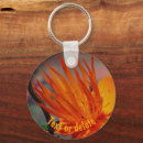Search for orange and yellow key rings For her