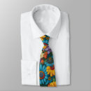 Search for orange daisy ties Vintage