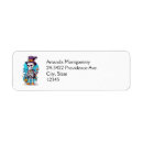 Search for cute skull return address labels Halloween
