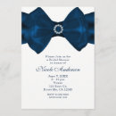 Search for blue ribbon invitations Navy