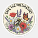 Search for pollinator stickers Monarch butterfly