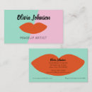 Search for minimal business cards Beautician