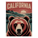 Search for california bear posters Retro